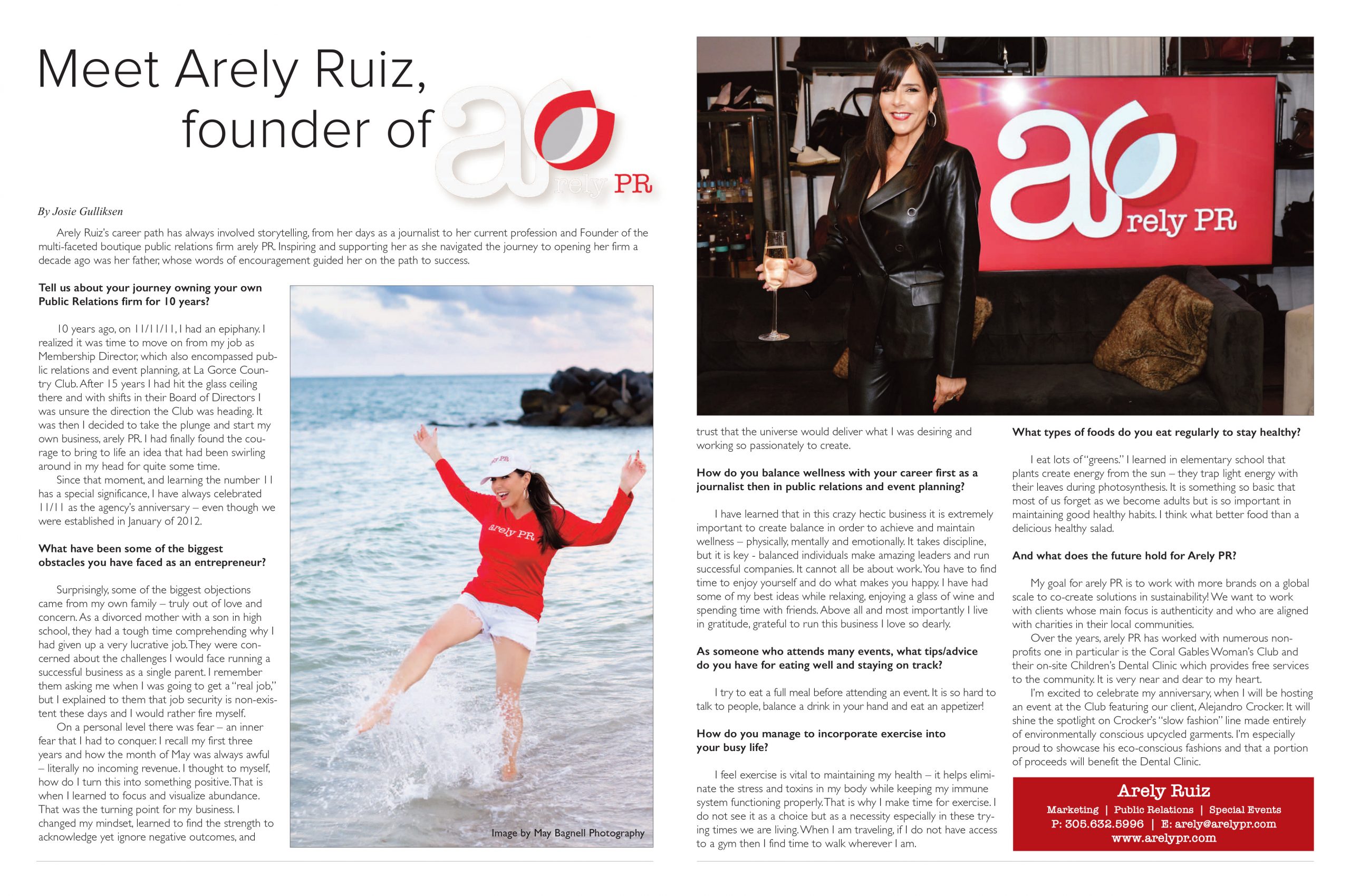 Inspire Health: Arely Ruiz founder of arelyPR feature